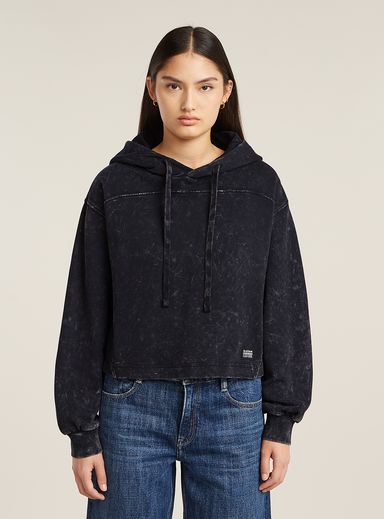 Sudadera Overdyed Loose Hooded